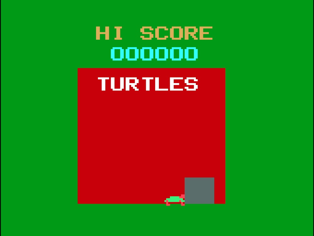 Title Screen of Turtles for Odyssey 2